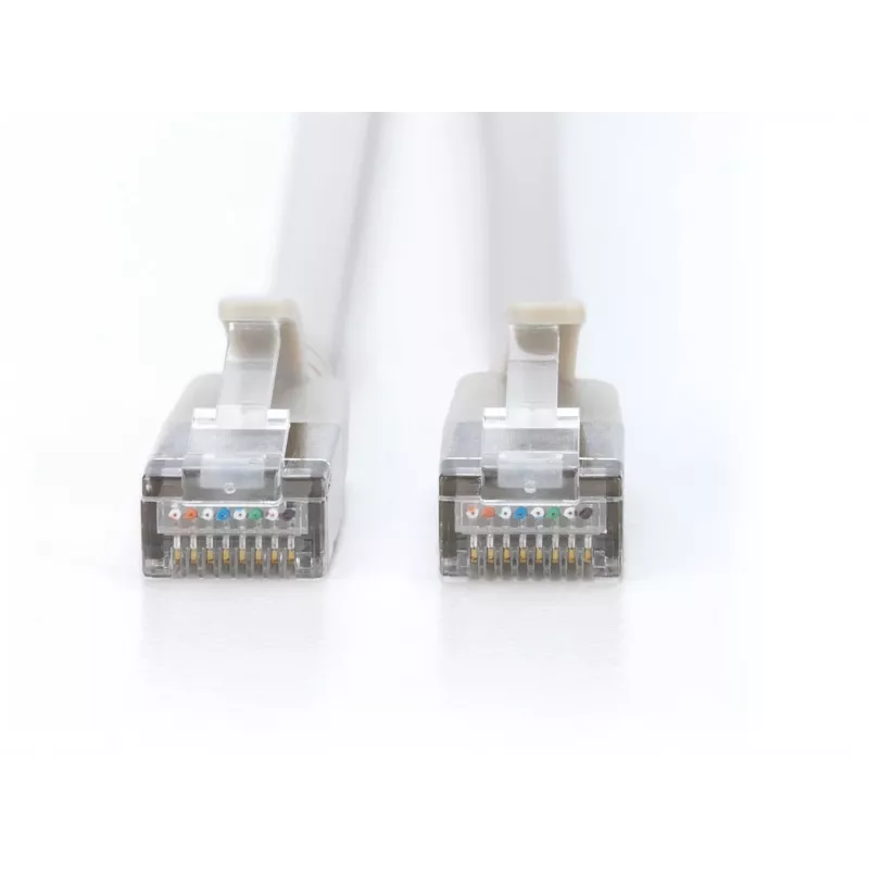 DIGITUS DK-1632-A-030S-10 CAT 6A F/FTP cabo patch fino (10 un.), 3 m, RJ45, 10 Gbit/s, LSZH, cobre, cinzento