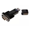 Adaptador DIGITUS DA-70156 USB 2.0 para RS232 série, 1,5 m, preto