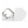Adaptador para calha DIN DIGITUS para 1 módulo Keystone, IP20