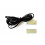 Sensor de contacto de porta Digitus DN-S-D para racks de servidor, interruptor reed magnético, RJ45, cabo 2,5 m, branco