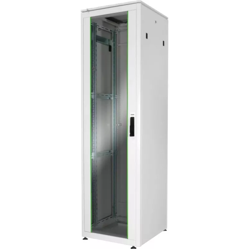 DIGITUS Unique Series armário de rede 600x600mm LxP cinzento-claro 42U