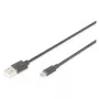 DIGITUS Cabo USB 2.0 Type-A - Micro-B macho/macho 1,8m preto