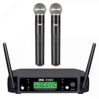 DNA KVM Sistema de microfones sem fios 2