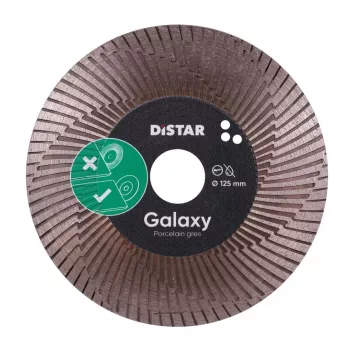 DISTAR Disco de corte diamantado 125mm x 1,6mm x 22,23mm GALAXY