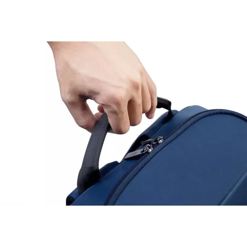 Mochila Divoom Backpack S Premium à prova de intempéries com ecrã LED Pixel Art e controlo por app, Azul