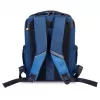Mochila Divoom Backpack S Premium à prova de intempéries com ecrã LED Pixel Art e controlo por app, Azul