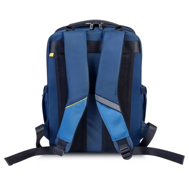 Mochila Divoom Backpack S Premium à prova de intempéries com ecrã LED Pixel Art e controlo por app, Azul
