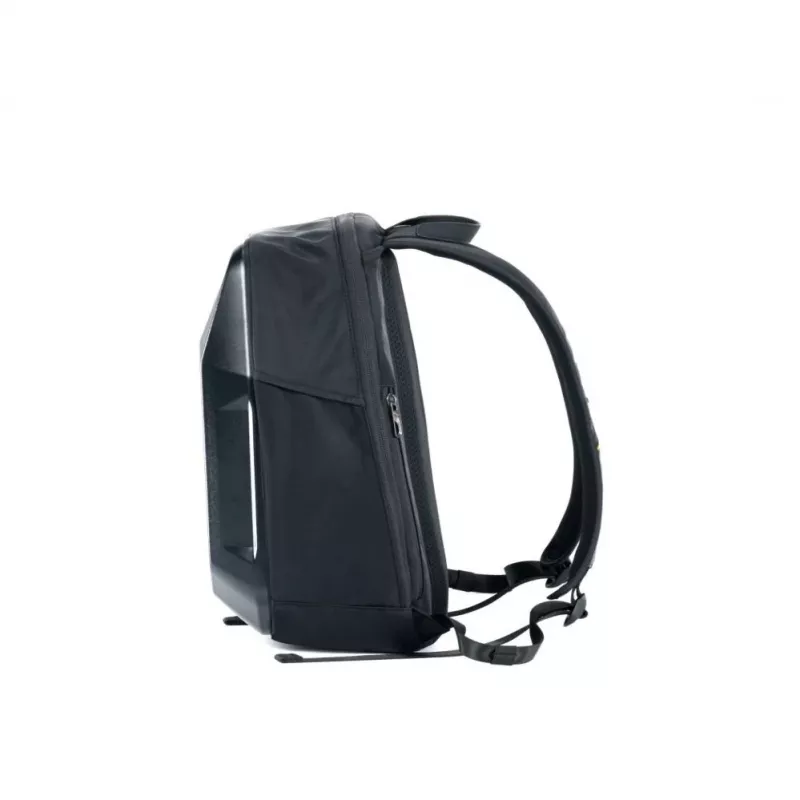 Divoom Cyber Bag Premium à prova de intempéries com ecrã LED de pixel art e controlo por app preto