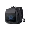 Divoom Cyber Bag Premium à prova de intempéries com ecrã LED de pixel art e controlo por app preto