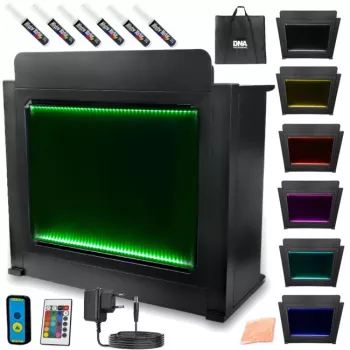 DJ Table XL BK Suporte de cabine com iluminação