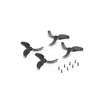 DJI Avata 2 Hélices (par) – Substituição oficial, encaixe rápido, 3 pás, preto