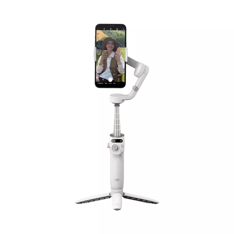 DJI Osmo Mobile 6 Estabilizador Gimbal para Smartphone Cinzento Platina