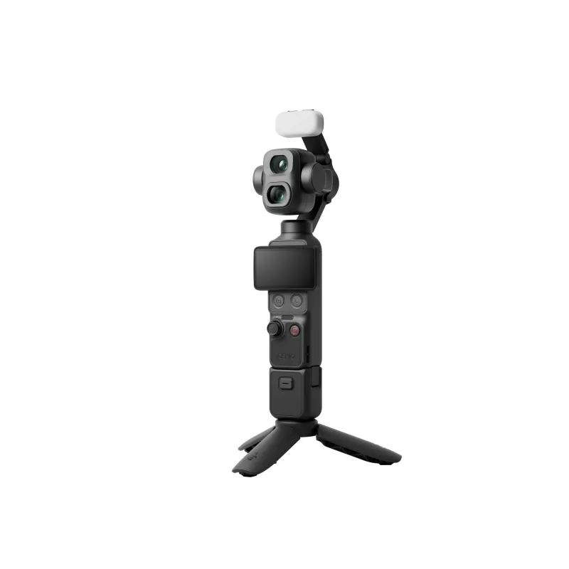 DJI Osmo Pocket 4P Vlog Combo câmara 4K, preto