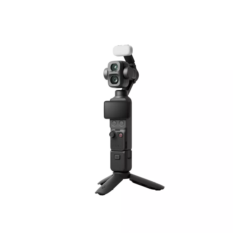 DJI Osmo Pocket 4P Vlog Combo câmara 4K, preto
