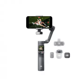 DJI Osmo Mobile 8P Creator Combo Estabilizador Gimbal para Smartphone Preto
