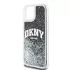 Capa DKNY Liquid Glitter Big Logo para iPhone 14/15/13 - Preta