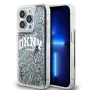 Capa DKNY Liquid Glitter Big Logo para iPhone 14 Pro - Preto