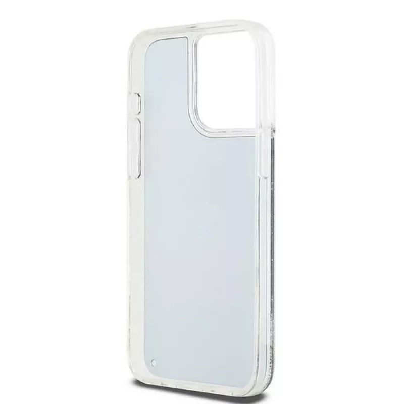 Capa DKNY Liquid Glitter Big Logo para iPhone 14 Pro Max - Preto