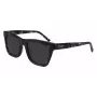 Óculos de sol DKNY mulher quadrados DK529S-001 - armação preta, lentes cinzentas, 53 mm
