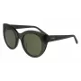 DKNY óculos de sol mulher DK517S-300 armação de acetato Havana lentes de policarbonato degradê castanhas 52mm