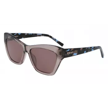 DKNY óculos de sol mulher DK535S-270 Havana Brown Gradient 55 mm