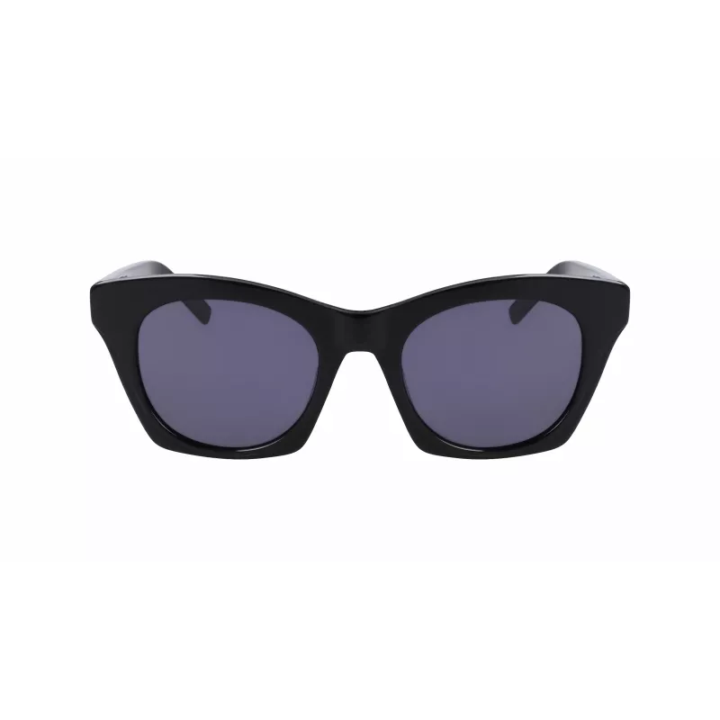Óculos de sol de mulher DKNY DK541S-001 armação preta lentes cinzentas 51/21/140 mm