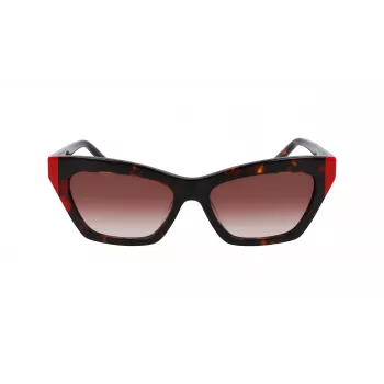 DKNY Óculos de sol para mulher DK547S-237 Havana Castanho Degradê 55mm