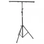 DNA LS1 Tripé de iluminação com barra em T, altura máx. 320 cm, capacidade de carga 20 kg, aço, preto