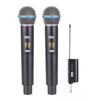 DNA Professional DNA BAT DUAL VOCAL SET Sistema de microfone sem fios duplo
