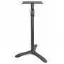 DNA PROFESSIONAL DNA MON 2 par de suportes para monitores de estúdio - preto, altura ajustável 800-1300 mm, capacidade de carga 20 kg