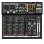 DNA PROFESSIONAL DNA QFX6 misturadora de som analógica de 6 canais com Bluetooth