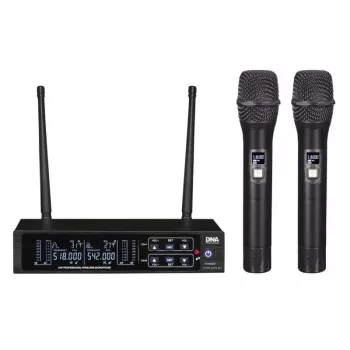 DNA PROFESSIONAL DNA STAGE VOCAL SET Sistema de microfone de mão sem fios (2 microfones)