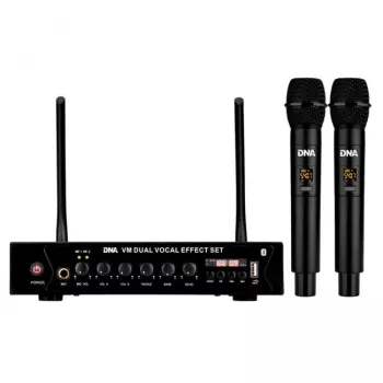 Sistema de microfone sem fios DNA PROFESSIONAL DNA VM DUAL VOCAL EFFECT SET
