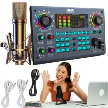 Placa de som externa DNA SC TWO com bateria