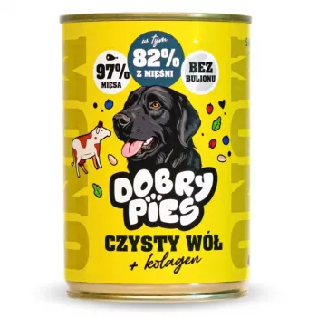 DOBRY PIES Monoproteico Pure Boi com Colagénio 400g