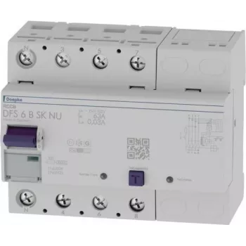 Doepke DFS6 063-4/0,03-B SK NU Interruptor diferencial 4 polos 63A 30mA tipo B 09144899