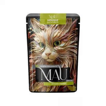 Dolina Noteci Mau Mus caça selvagem com frutos silvestres para gatos esterilizados 85g