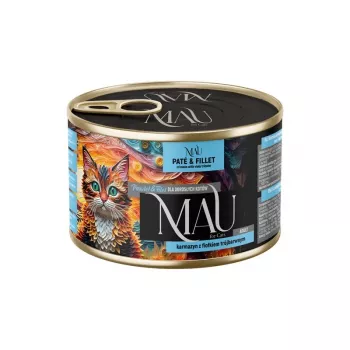 DOLINA NOTECI MAU patê e filete carmesim com amores-perfeitos comida húmida para gatos 185g