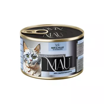 DOLINA NOTECI MAU patê e filete Sterilised veado com madressilva - comida húmida para gatos - 185g