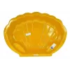 DOREX Sandbox Piscina para crianças 2em1 Shell amarela 110cm