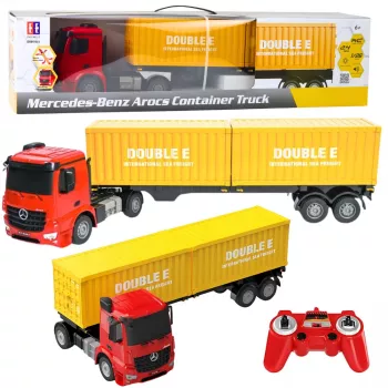 Double E Mercedes-Benz Arocs RC Camião Contentor 1:26
