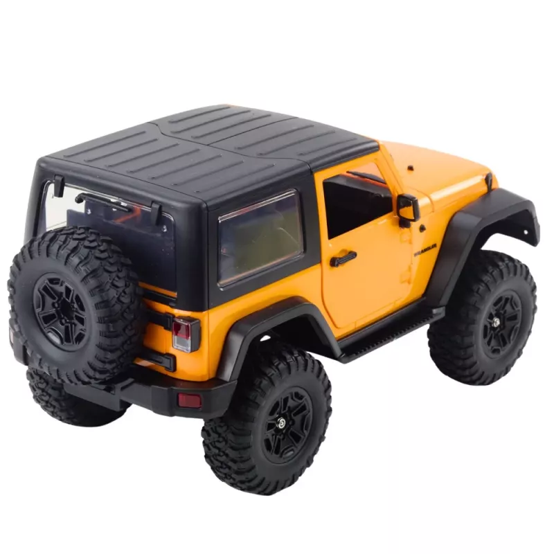 Double E RC Jeep Wrangler Rock Crawler Laranja 1:14 Veículo Todo-o-Terreno Telecomandado
