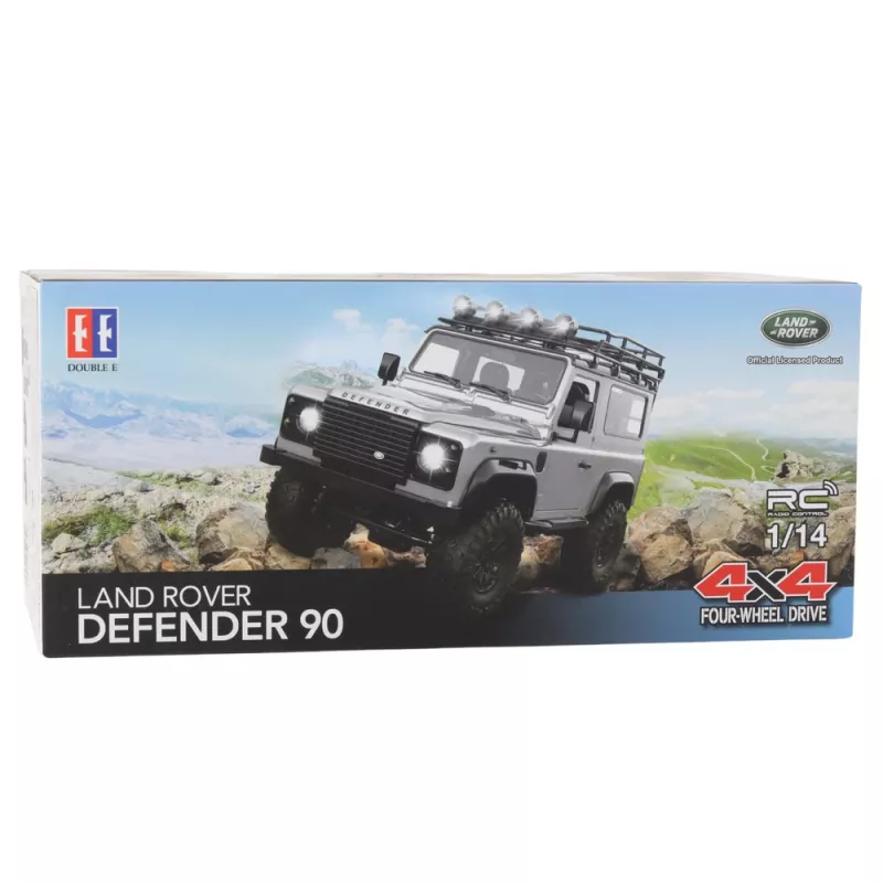 Veículo todo-o-terreno telecomandado Double E RC Land Rover Defender 90 Vermelho 1:14