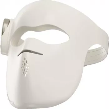 Máscara facial LED 3D DREAME Chrona - fototerapia de 7 cores, 180 LEDs, controlo por app, bege