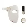 Máscara facial LED 3D DREAME Chrona - fototerapia de 7 cores, 180 LEDs, controlo por app, bege