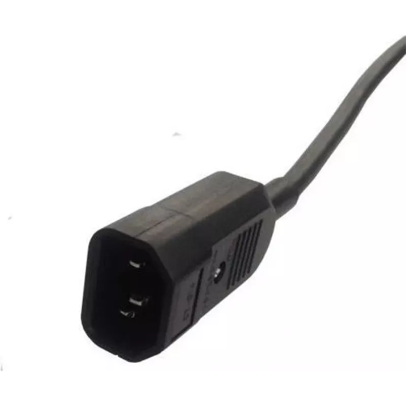 DSIT DS-8PDU-C14 PDU para rack de 19" 1U, 8 saídas, ficha C14, 1,8 m, preto