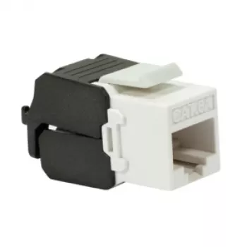 DS-IT CAT6a UTP Keystone Jack sem ferramentas preto (DS-KC-UTP6A-TL-Z)