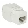 DS-IT CAT6a UTP tomada de rede Keystone - sem ferramentas - branco (DS-KC-UTP6A-TL-W)