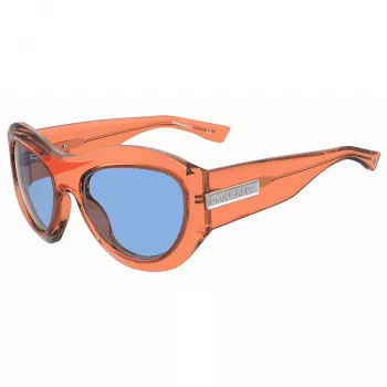 Óculos de sol DSQUARED2 D2-0072-S-L7Q homem, armação de acetato Havana, lentes de policarbonato verdes, 59 mm