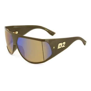 Óculos de sol DSQUARED2 D2-0124-S-79U homem Havana castanho em acetato 75/11/115 mm UV400